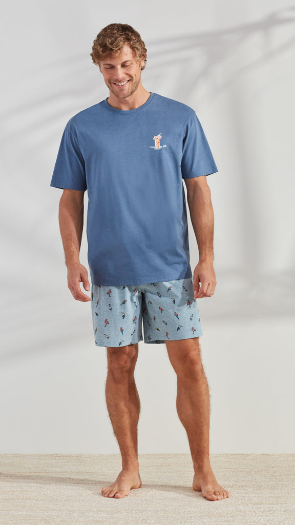 Chemise décontractée des Caraïbes pour homme à manches Chemise décontractée des Caraïbes pour homme à manches