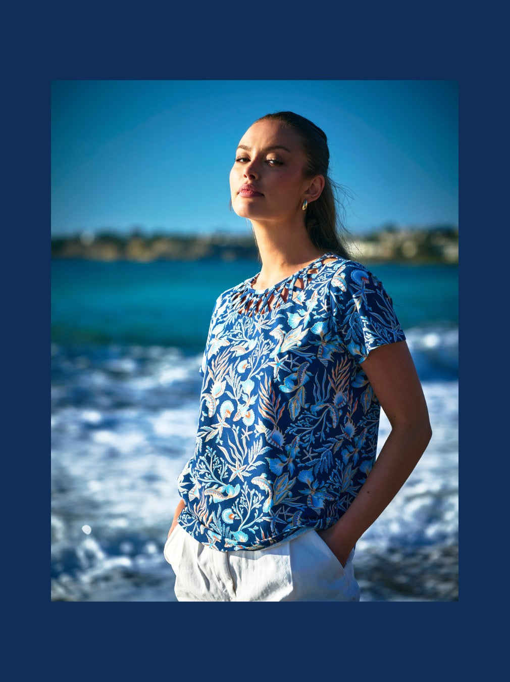 Chemise Caribbean Joe Homme – XL – Blanche – Rayonne – Manches Courtes – Décontractée